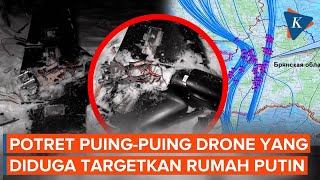 Penampakan Drone yang Digunakan untuk Serang Rumah Putin