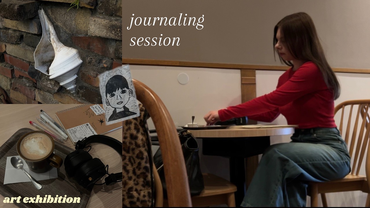 i love journaling solo dates & art.