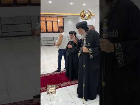 شعب إيبارشية صنبو وديروط في انتظار قداسة البابا تواضروس الثاني 30 09 2025