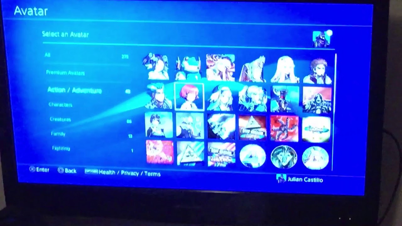 how-to-change-your-avatar-on-ps4-youtube
