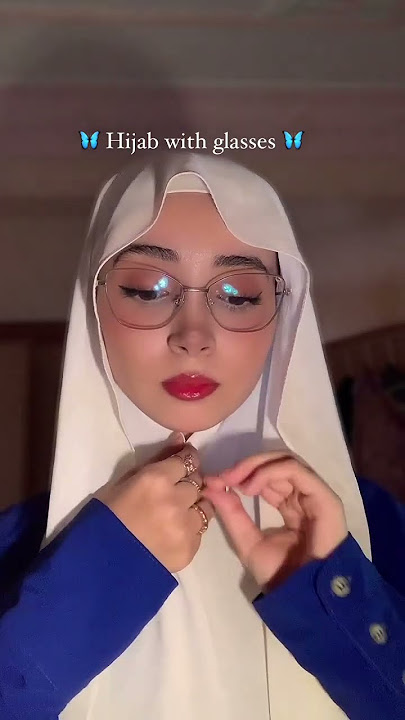 best hijab styles with glasses 🤓