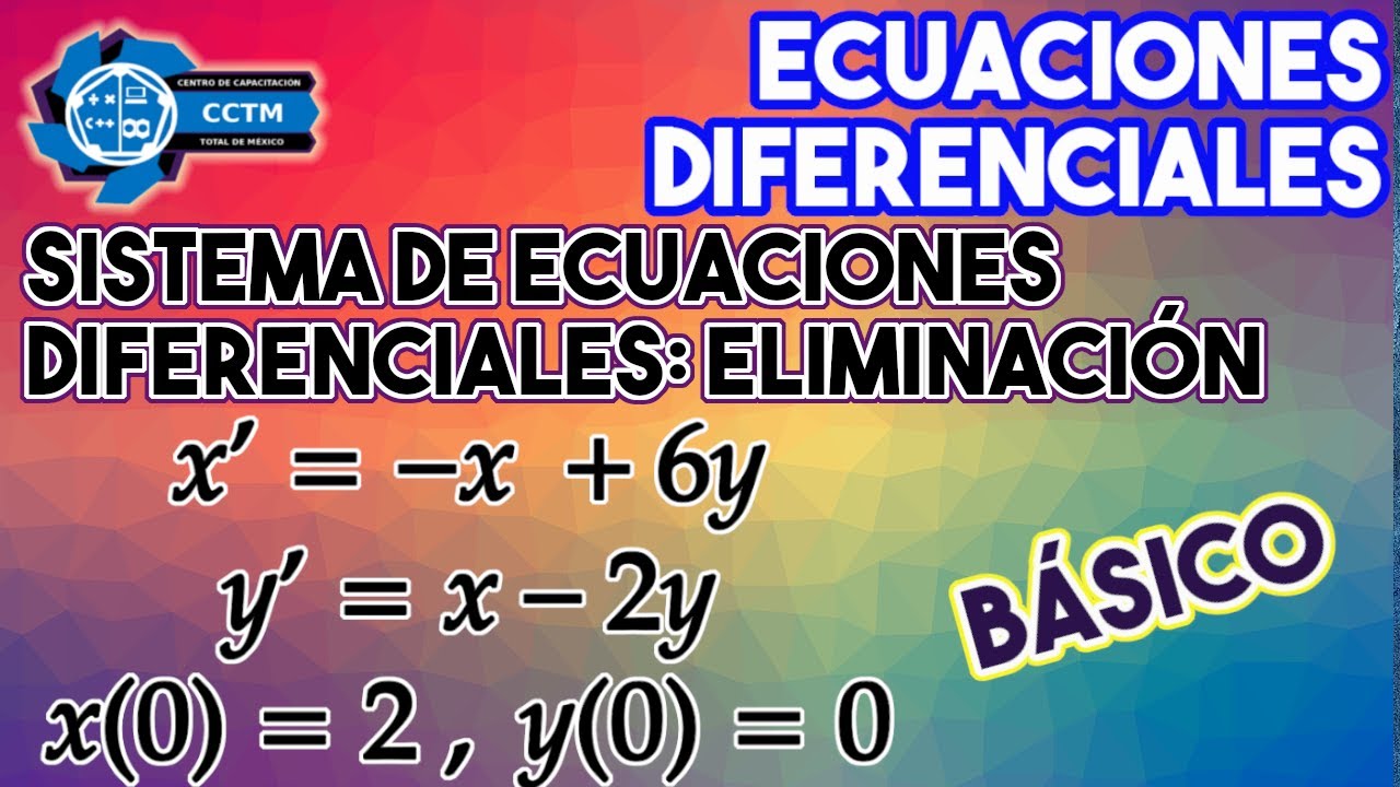Resuelve ecuaciones diferenciales