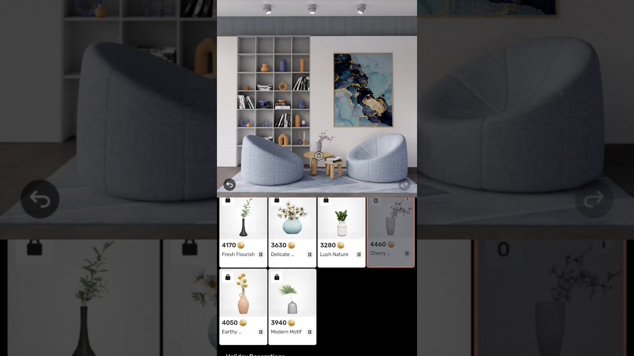 📚 Beautiful LIBRARY | 5 ⭐ REDECOR APP | Color Burst | 1st Position | Slower Version on the Channel