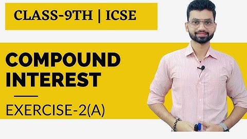 Exercise 2(a) Compound Interest Solution