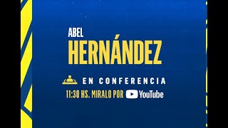 Conferencia presentación Abel Hernández