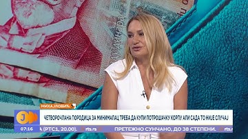 Sindikati traže 100 evra više | RTS Jutarnji program