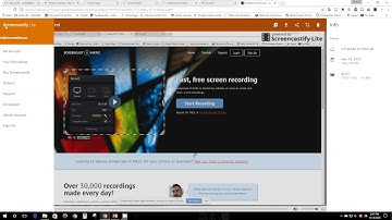 Using Screen Cast O Matic to Make Screenshares