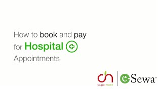 Book and Pay for Hospital appointments from eSewa!