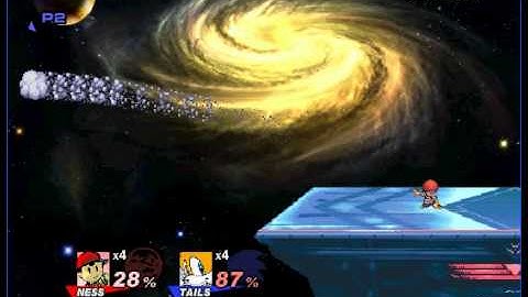 Super Smash Flash 2 v0.7: Ness vs. Tails
