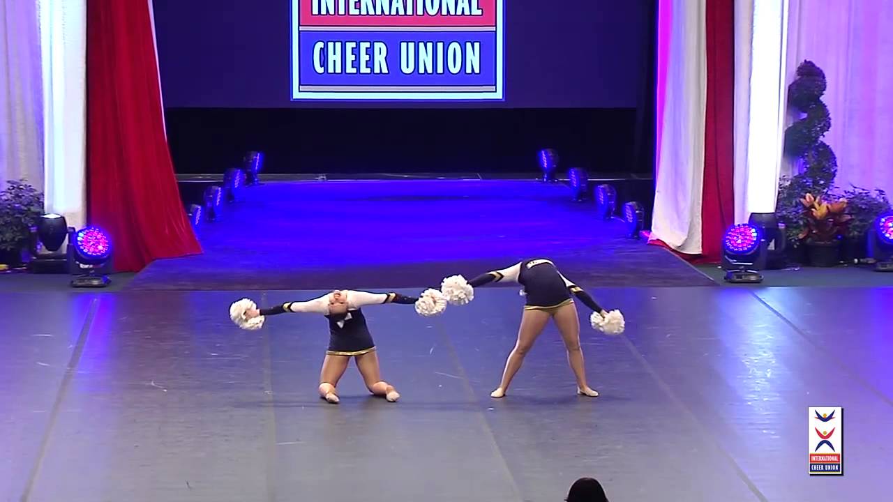 Team Slovenia [Freestyle Pom Doubles] - 2015 ICU World Cheerleading Championships