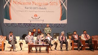 Welcome Program 2075 for Grade XI (2075 Batch) - St. Lawrence Secondary School