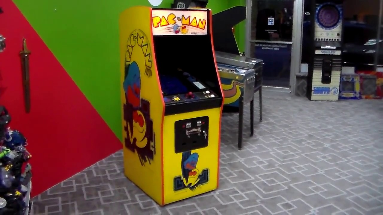 midway-s-1980-pac-man-arcade-game-not-destroyed-or-sawed-in-half-youtube