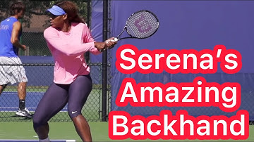How To Easily Improve Your Two Handed Backhand (Serena Williams Tennis Technique)