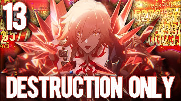 SOLO MYDEI IS BROKEN | Honkai: Star Rail Destruction Only
