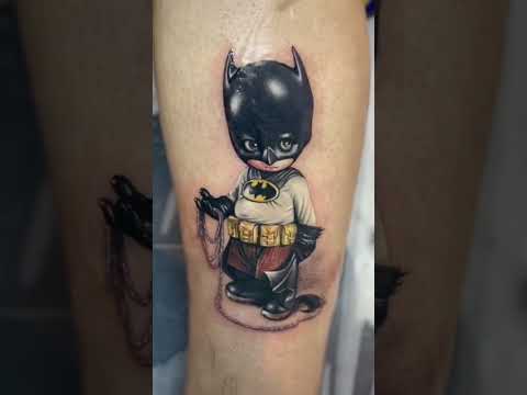 Hình xăm Batman #shorts