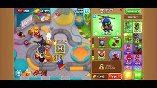 BloonsTD 6 - Tinkerton ( Beginner, Hard Mode ) NEW MONKEY + Max Monkey Village Monkeyolis ! Level 55