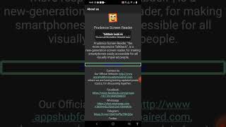 new and fast screen reader for blind users, How to use Prudence Screen Reader very accessible🔥🔥🔥