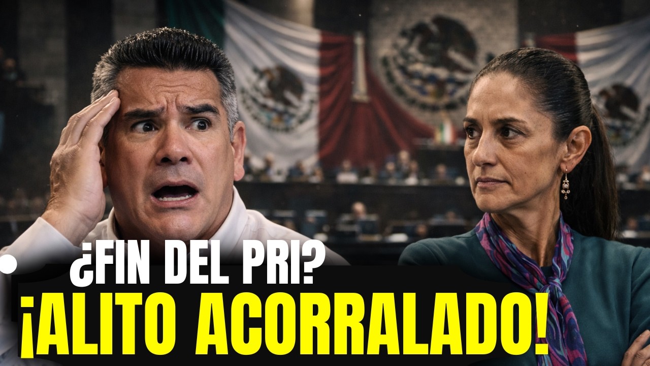 ¡ALITO MORENO ACORRALADO! La Reforma Electoral PASA y el PRI se queda SIN PLURINOMINALES para 2027