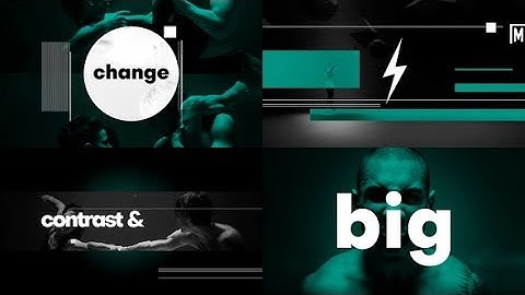 Dynamic Glitch Opener - After Effects Template