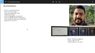 Cisco IOS Command Structure