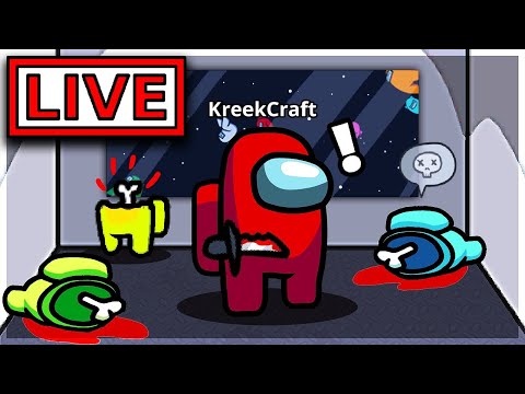 AMONG US LIVE PLAYING WITH VIEWERS! (Imposter Games) - AMONG US LIVE PLAYING WITH VIEWERS! (Imposter Games)