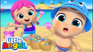 Mermaids At The Beach Song | Little Angel Kids Songs & Nursery Rhymes