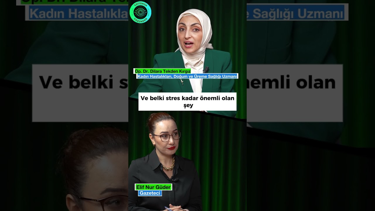 Menopozun en önemli etkeni stres!