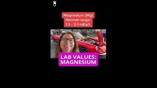 Magnesium: Lab Values/ABG | @LevelUpRN screenshot 2