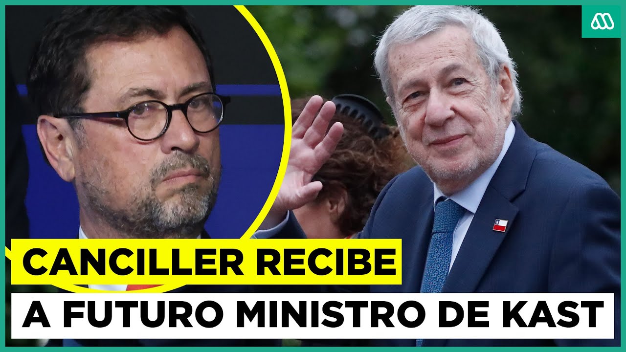 Canciller Alberto van Klaveren recibe a futuro ministro de Kast