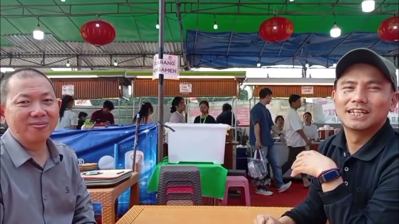 Maha Vihara Maitreyawira Hadirkan Stan Vegan di Cap Go Meh Pulau Kemaro