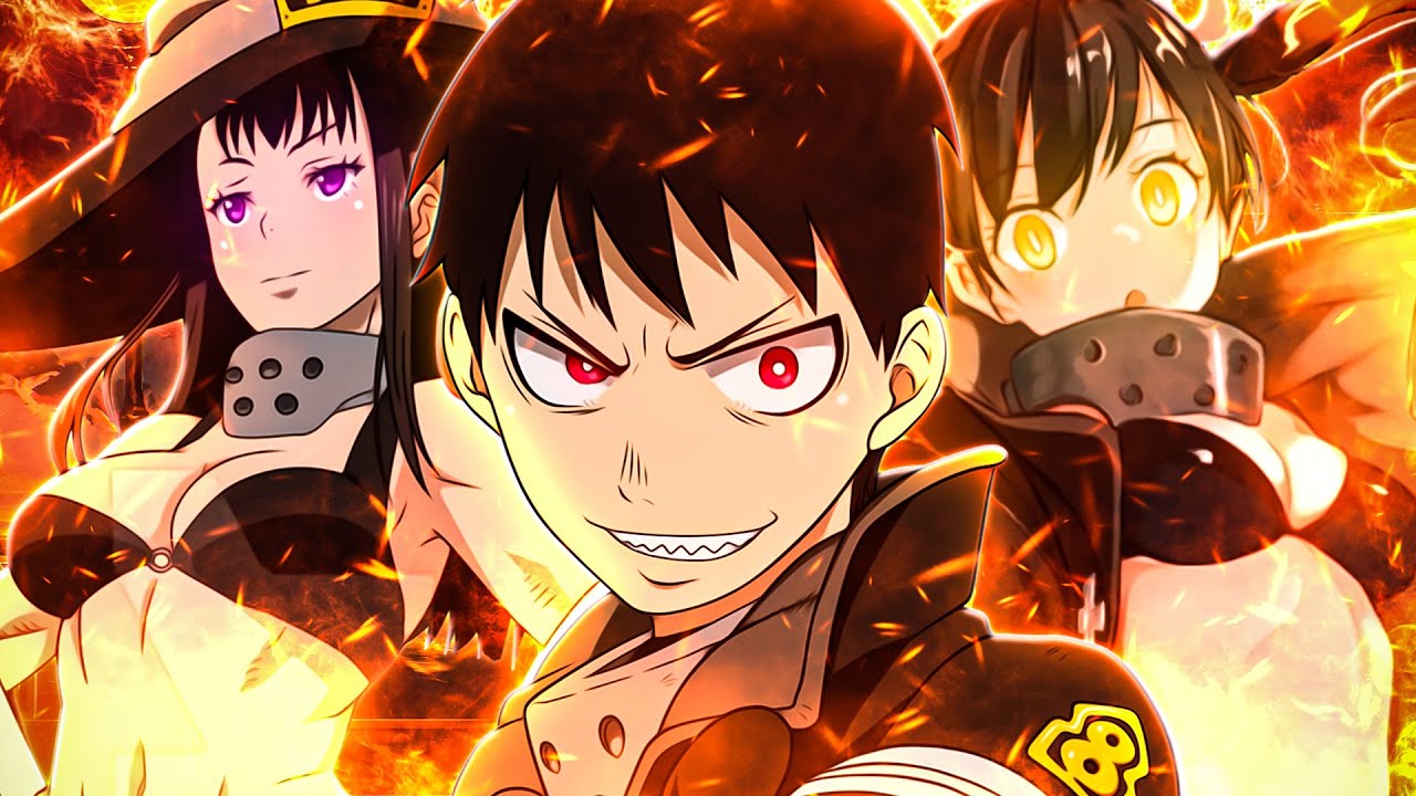 Shinra não Perdoa Nem As Freiras [Fire Force #fireforce #anime #s