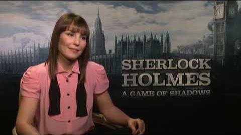 sherlock holmes a game of shadows : noomi rapace interview