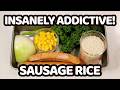 This Addictive Rice Cooker Sausage Rice is My New Obsession!