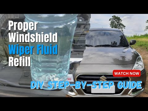 How To Fill Water In Car Wiper Ignis