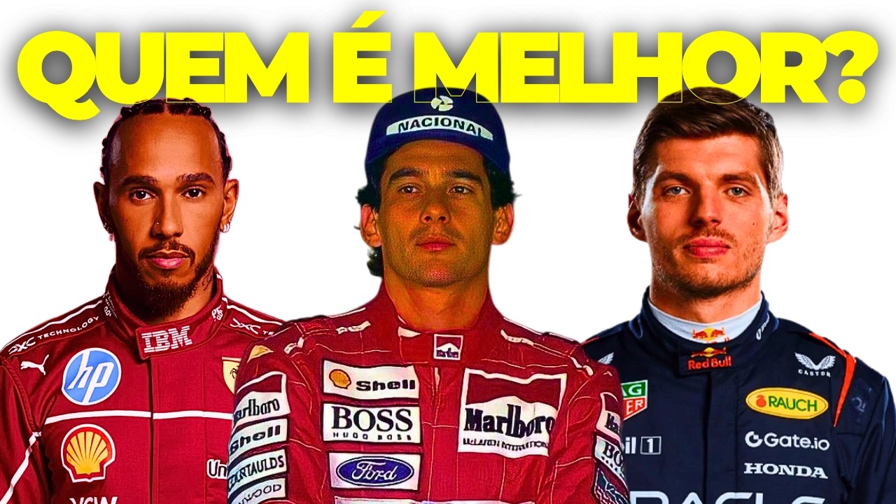 Top 10 MELHORES pilotos da história da F1