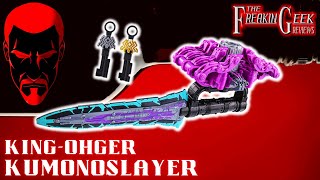 Bandai Ohsama Sentai King-Ohger DX Kumonoslayer | Giocattolo Trasformazione Con Chiavi E Portachiavi
