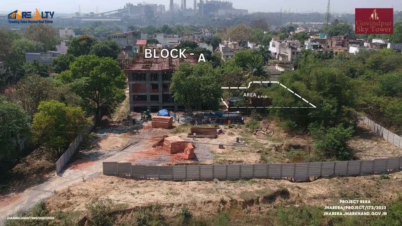 Your Dream Flat in Govindpur | Sky Tower Site Visit |