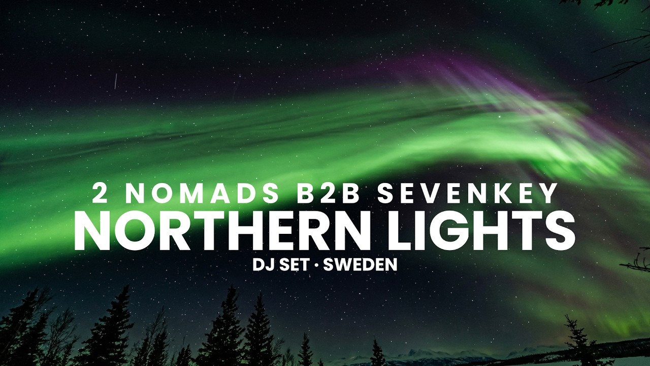 Northern Lights live set at the Arctic Circle
