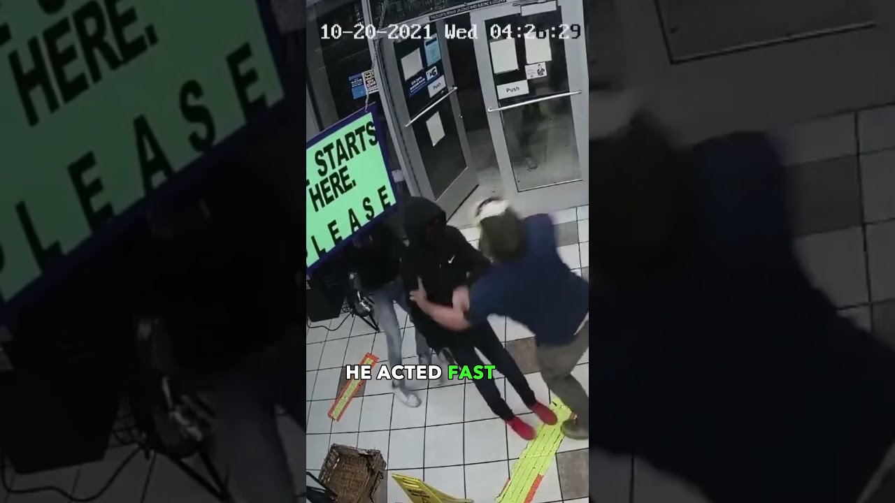 Robber Robbed This Gas Station Hero Fixed His Gun And Made Him Sweat Shortvideo Shorts Short