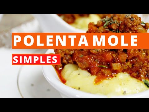 Receita de polenta mole (SIMPLES)