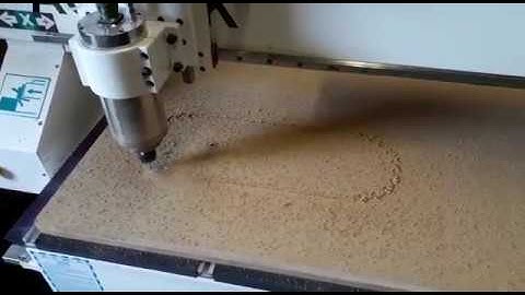 AKM1325 CNC Router video from UK customer