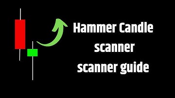 Hoe maak ik een hamer-kandelaar-chartinkscanner?