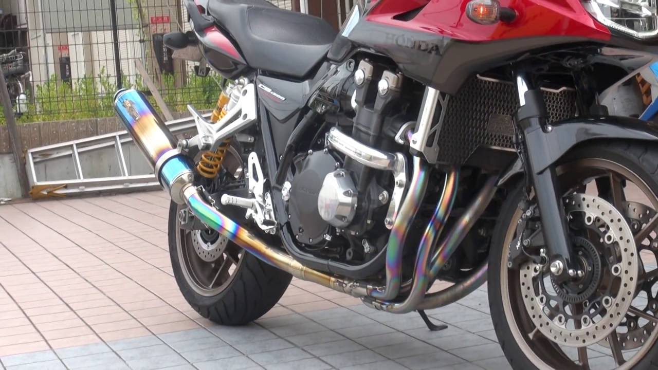 cb1300 ノジマ チタン フルエキマフラー-