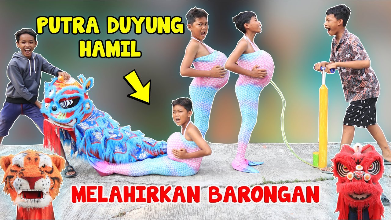 #eps2 PUTRA DUYUNG HAMIL KARENA DI POMPA PERUTNYA SAMA DIMAS DAN MELAHIRKAN BARONGAN