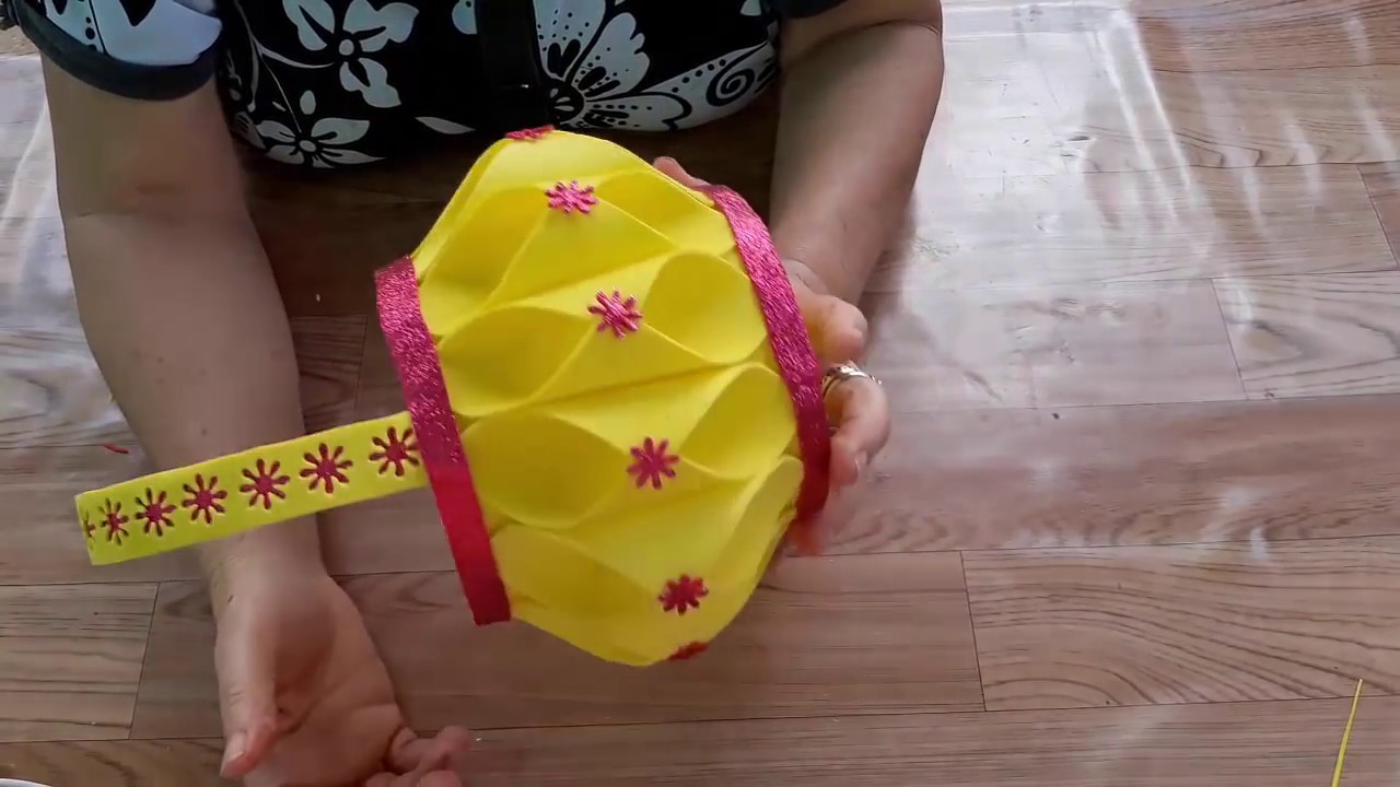 PASSO  A PASSO CESTINHA DE GARRAFA PET E E.V.A LINDA E FÁCIL DE FAZER