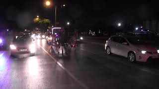 Paytonla Konvoy Atlara Araba Carpti