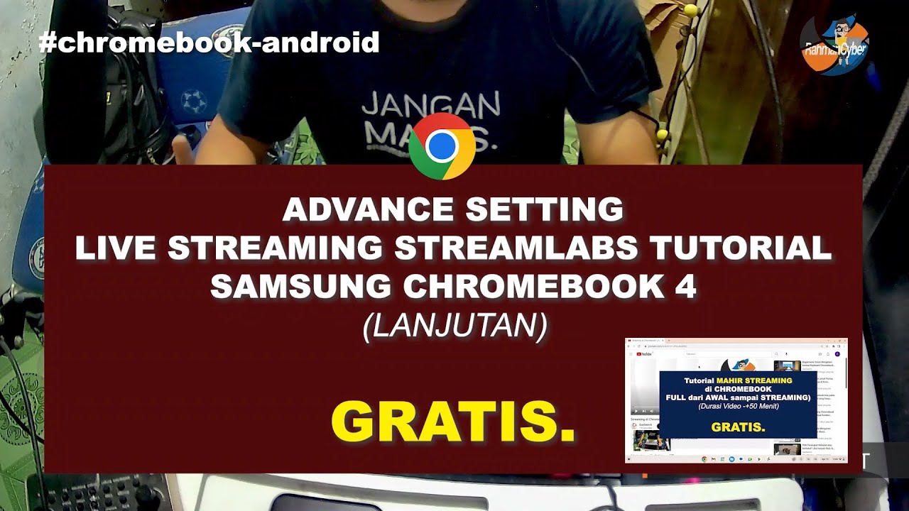 Cara Menambah Mengubah Scene Layer Streamlabs Di Samsung Chromebook