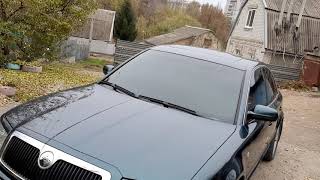 Покраска Skoda Superb было и стало.