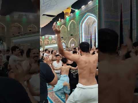لطم فی حرم امير المؤمنين علي ع العتبة العلوية المقدسة اكسبلور  لايك اشتراك 