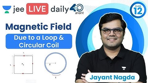 Magnetic Field L2 | Due to a Loop & Circular Coil | #jee2024 #jee2025 #jeephysics #jayant_nagda